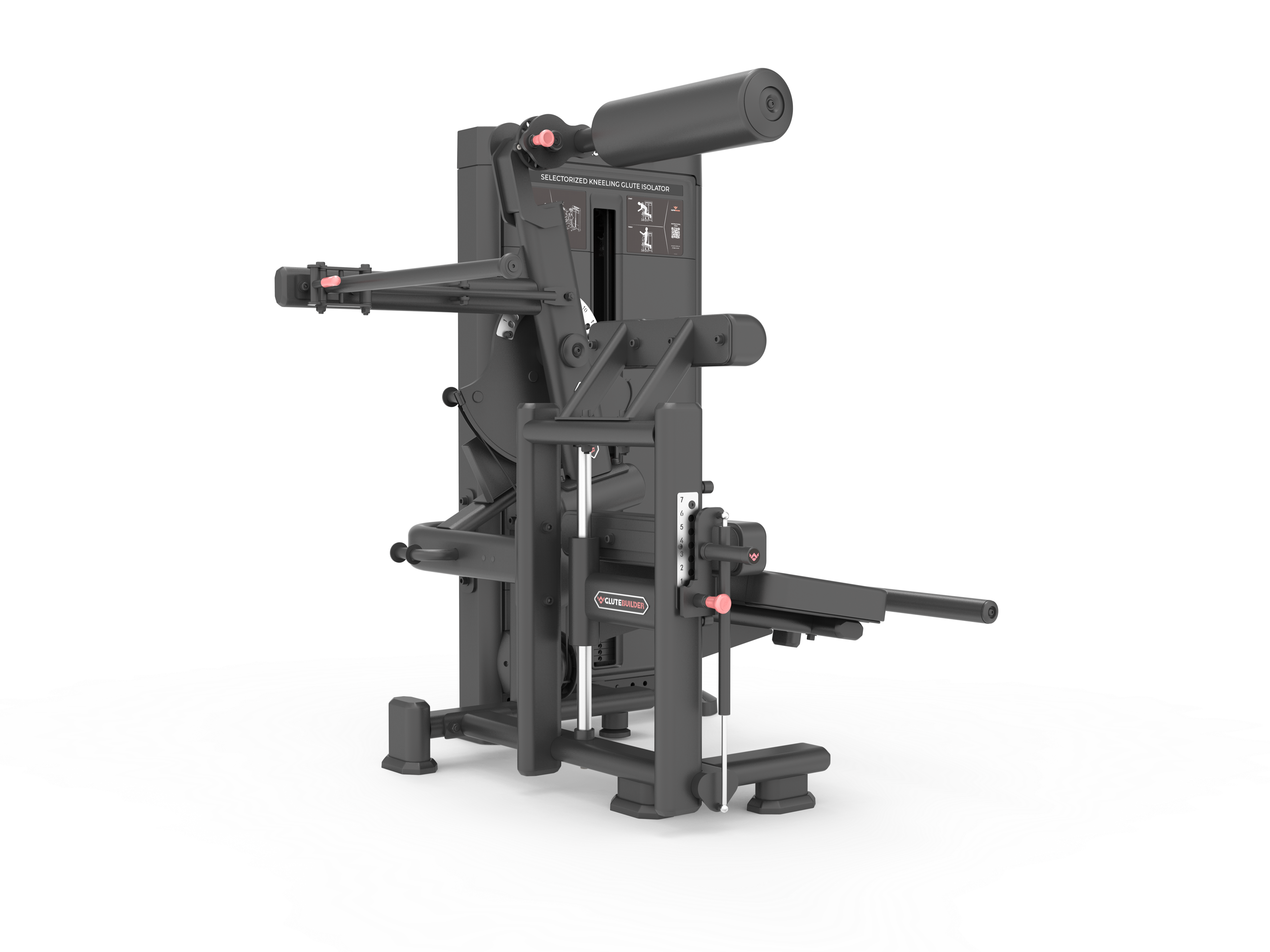 SELECTORIZED KNEELING GLUTE ISOLATOR